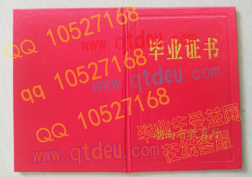 湖南职业中专毕业证外壳