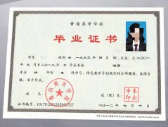 鲁迅美术学院毕业证模板(样板)