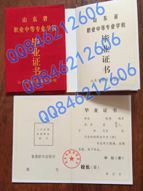 山东省中专毕业证样本